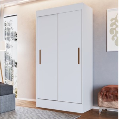 Guarda Roupa Lyon 2 Portas 2 Gavetas Off White/nogueira cod 676.020 Guarda Roupa Lyon 2 Portas 2 Gavetas Off White/nogueira cod 676.020